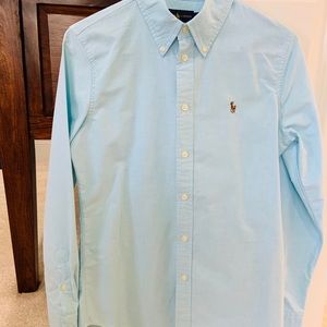 Ralph Lauren Long Sleeved Button Down Oxford
